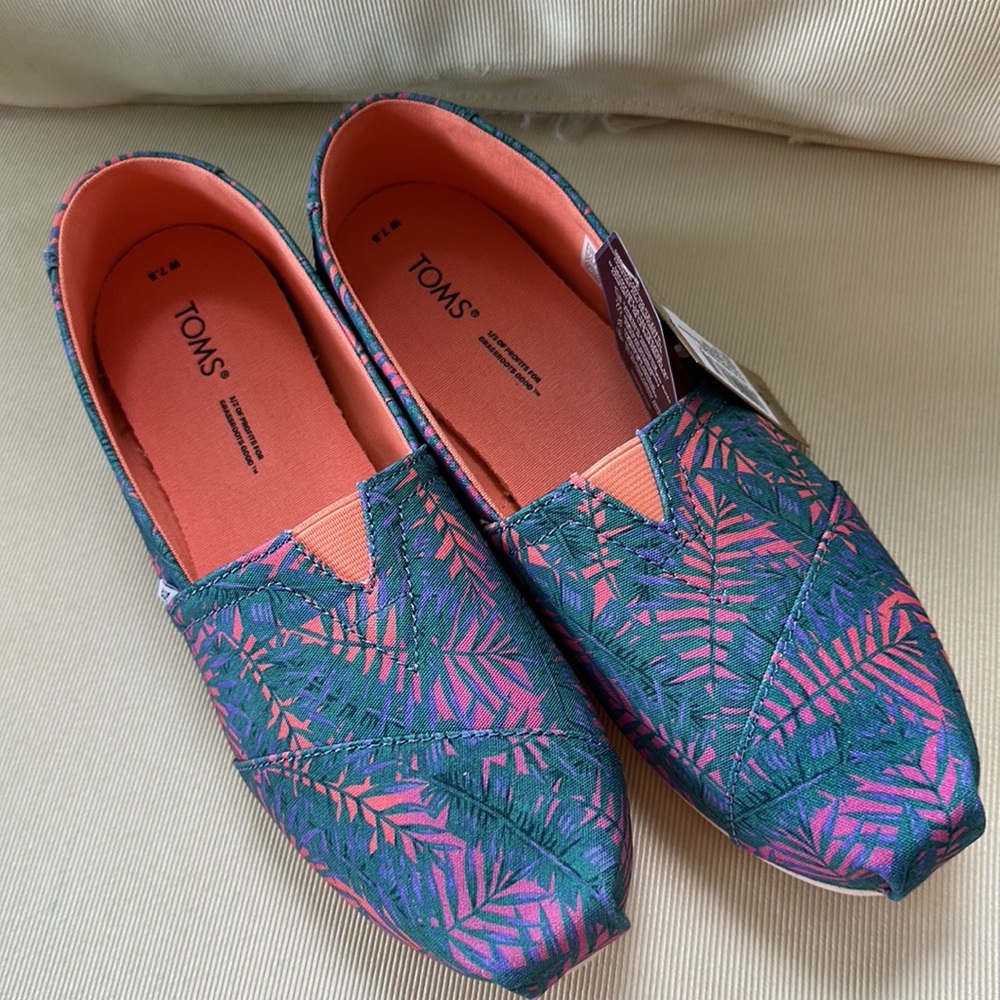 Nwt Toms Ortholite Alparagata flats - Picture 7 of 9